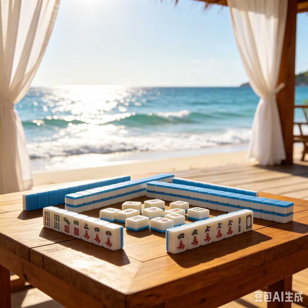 modern color mahjong tiles