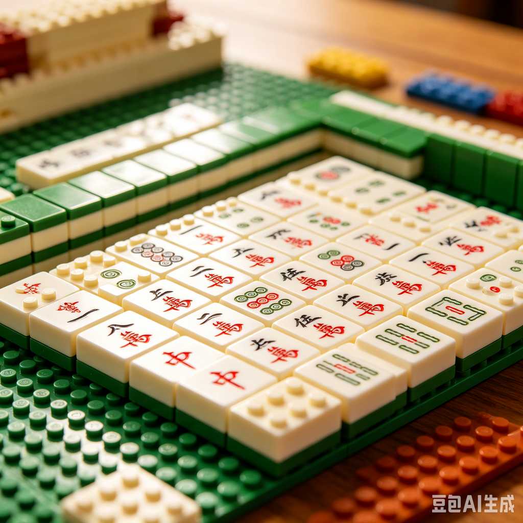 permanent print mahjong set