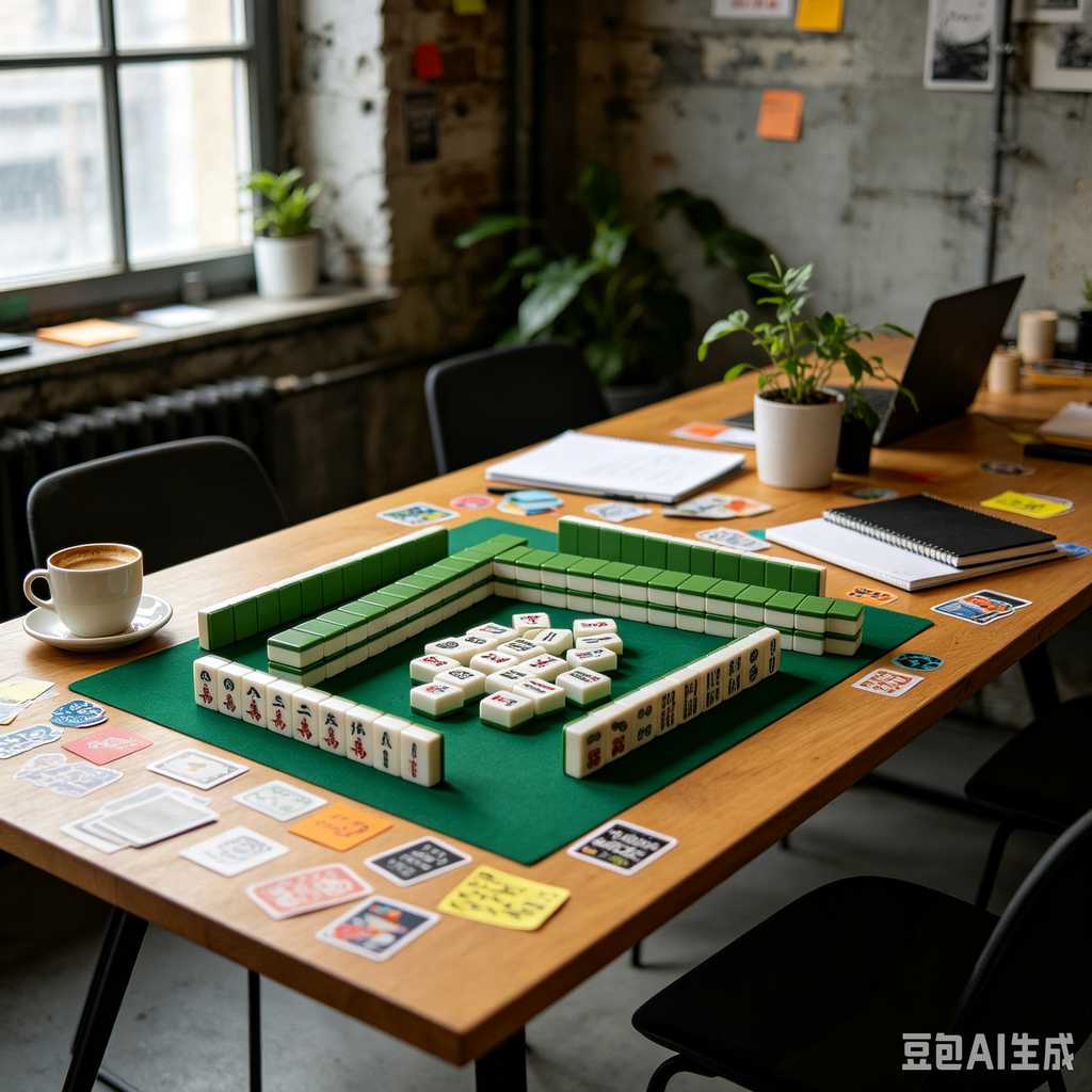 entertainment mahjong set
