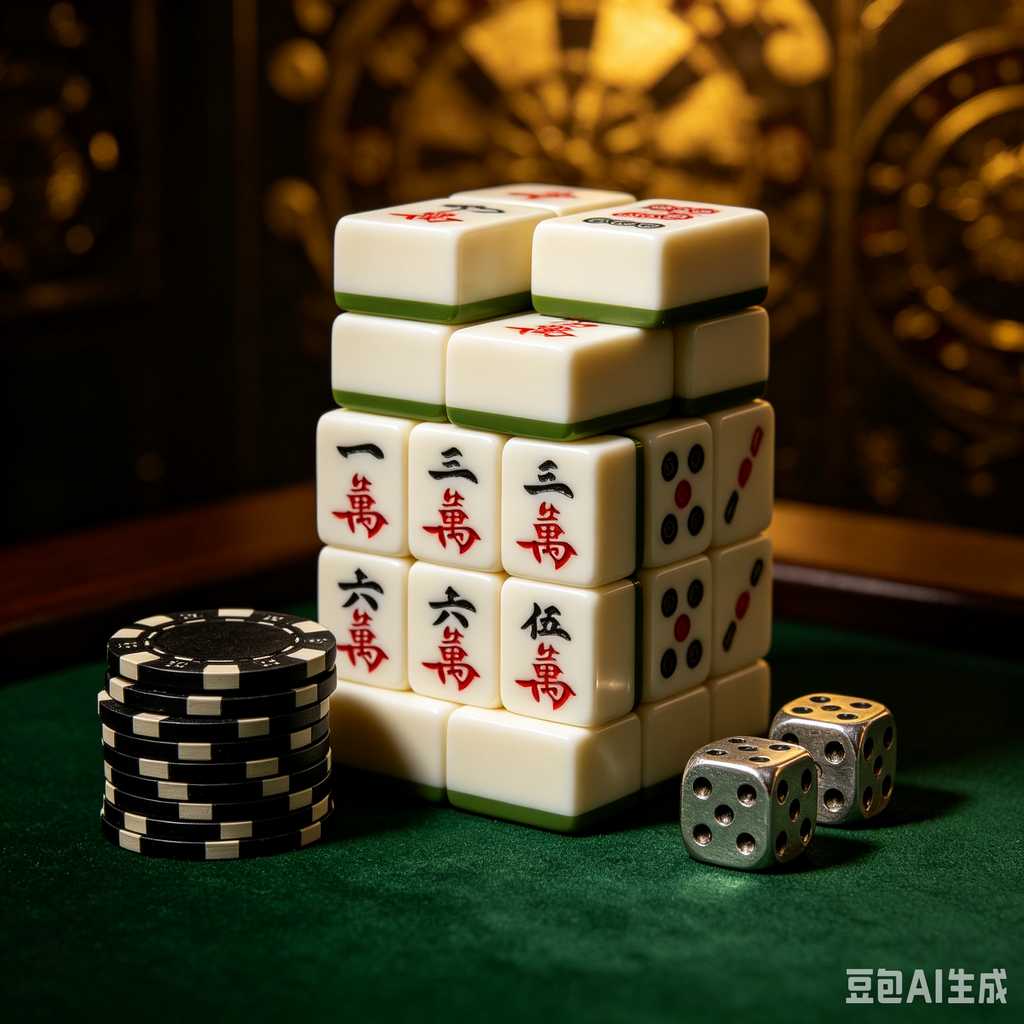 custom logo printed mahjong tiles